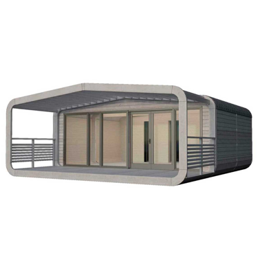 Model 40ft 20ft 2 Story Pod House Prefab Combination 3 Bedroom 2 Bath Apple Cabin